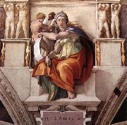 Michelangelo Buonarroti The Delphic Sibyl oil